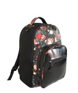 Mochila Leather Floral